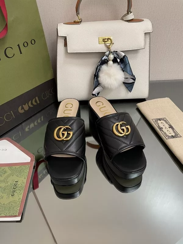 Rep ladies REP GUCCI WOMEN'S DOUBLE G THONG SANDAL 0117