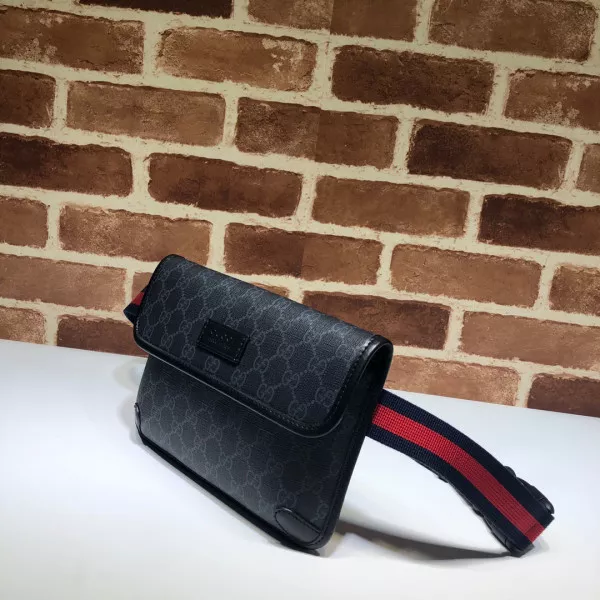 Repladies REP GUCCI GG Black belt bag 0113