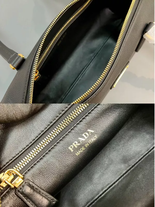 Repladies REP Prada Re-Nylon medium top-handle bag with padlock 0118