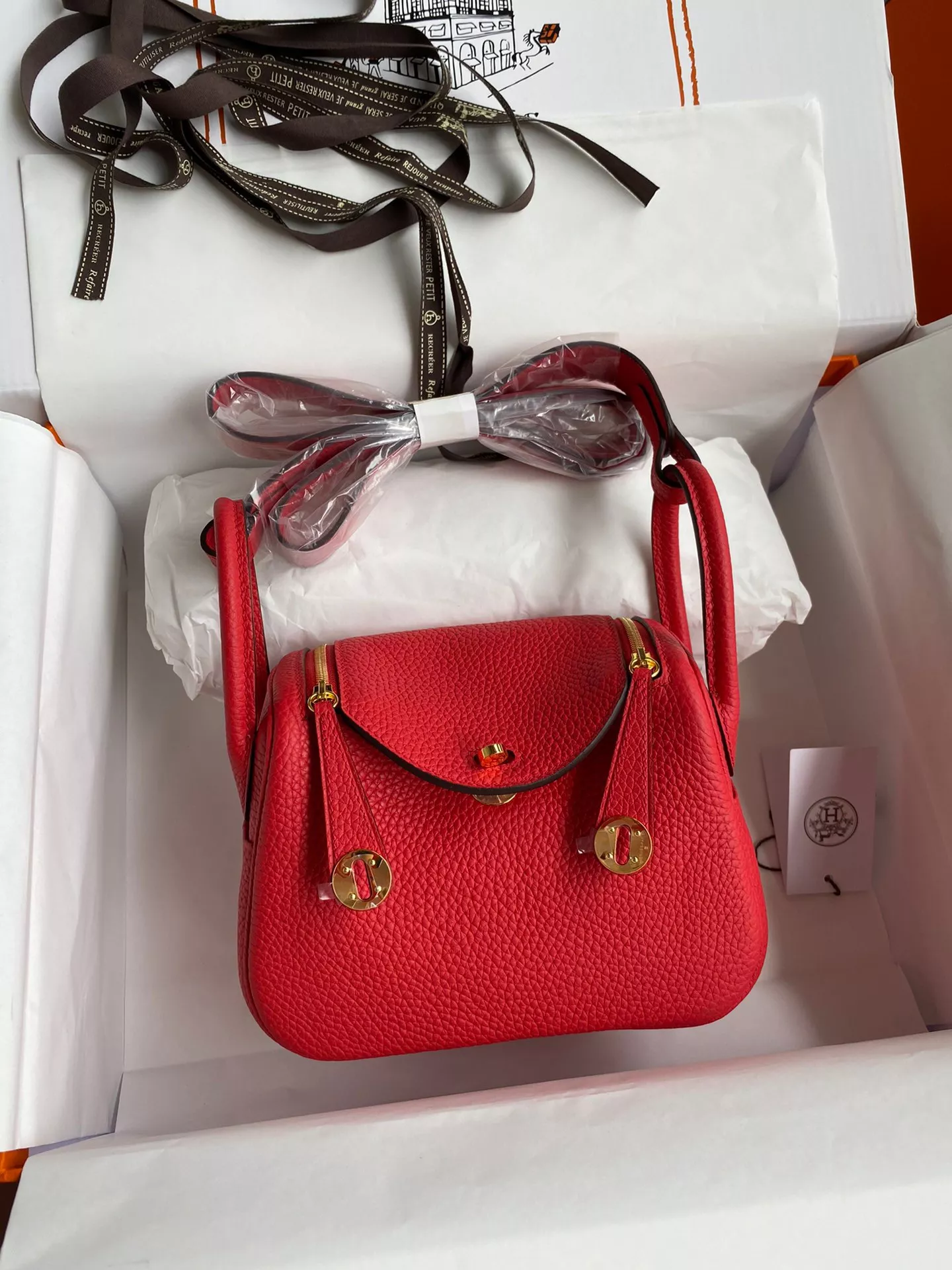 REP HERMES LINDY MINI HANDMADE 0120