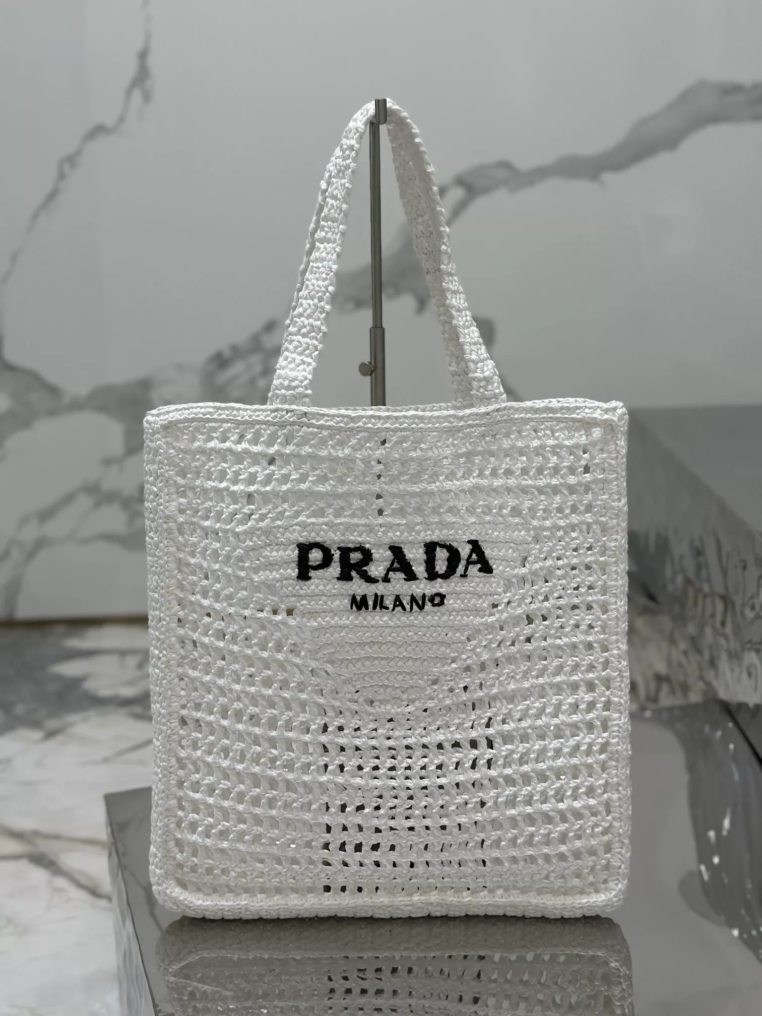 REP PRADA Crochet tote bag 0118