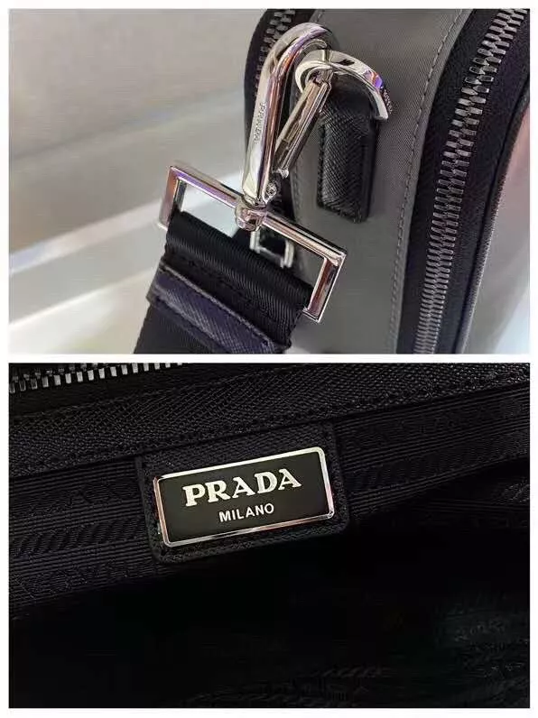 Rep ladies REP PRADA Brique Saffiano Leather Cross-Body Bag 0118