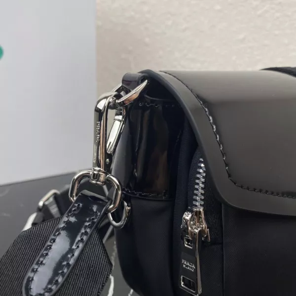 Repladies REP PRADA Pocket nylon and brushed leather bag 0118