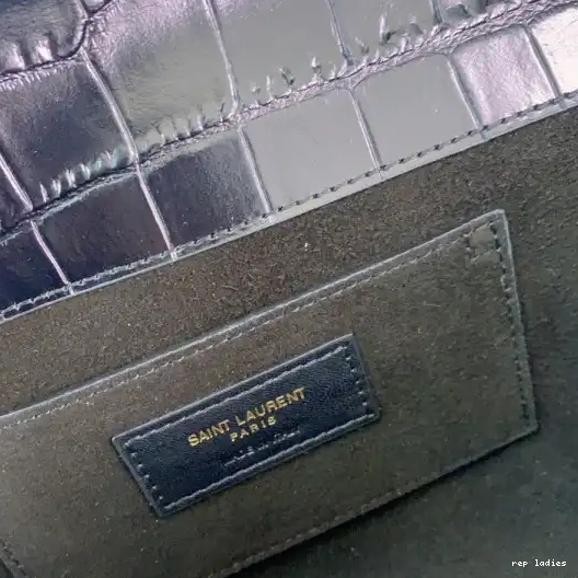 Repladies REP CLUTCH LEATHER YSL CROCODILE-EMBOSSED MANHATTAN IN 0224