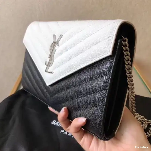 Repladies REP CHAIN CASSANDRE WALLET YSL MATELASSÉ 0221