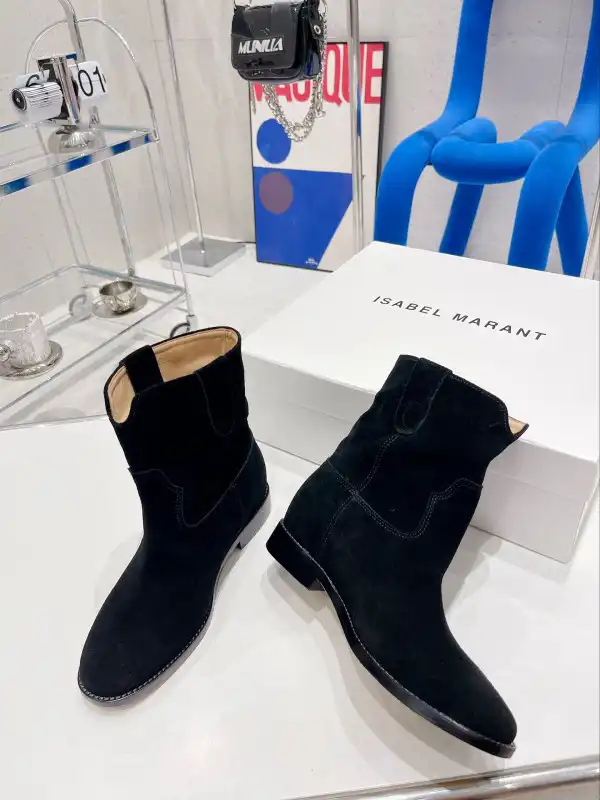 Repladies REP ISABEL MARANT SUSEE SUEDE ANKLE BOOTS 0201