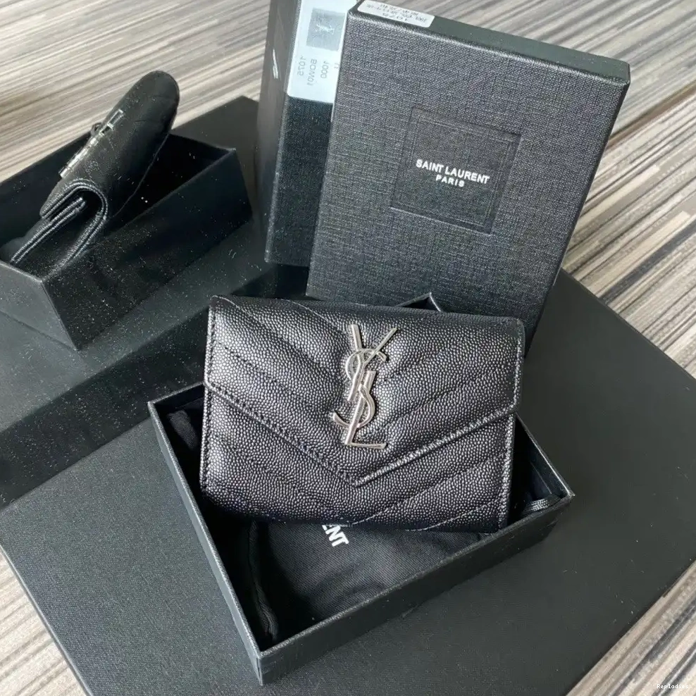 Repzbay REP YSL IN MONOGRAM WALLET ENVELOPE SMALL 0210