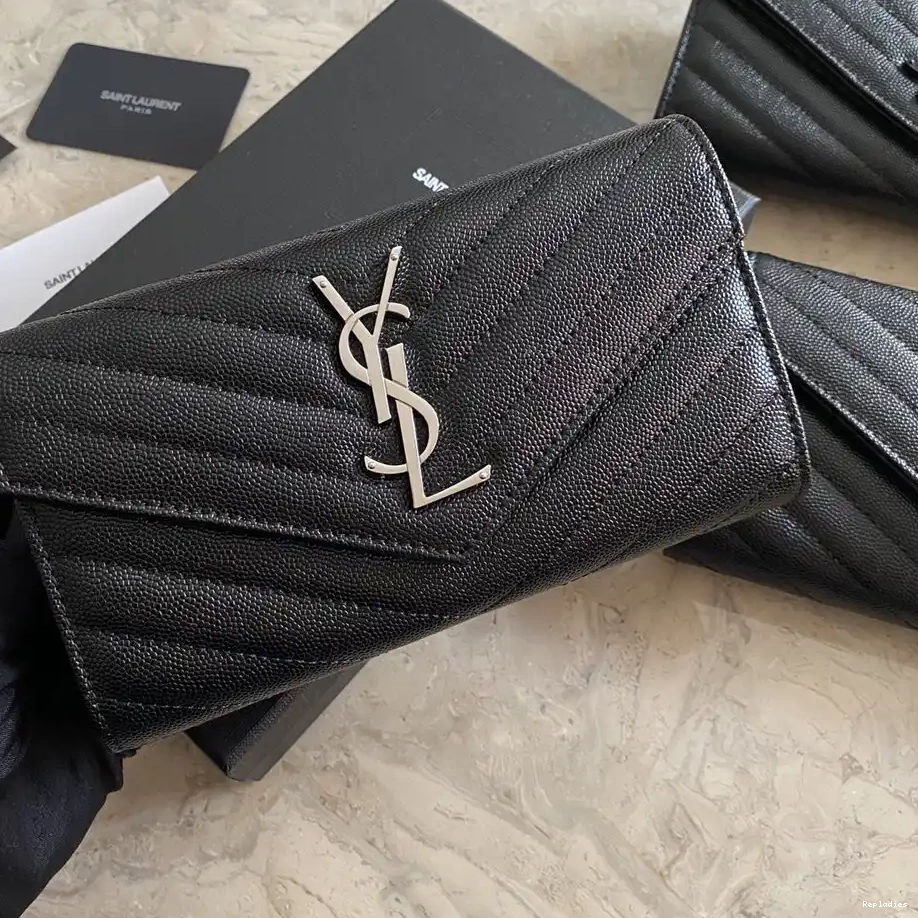 Repladies REP LARGE FLAP MONOGRAM WALLET YSL 0208