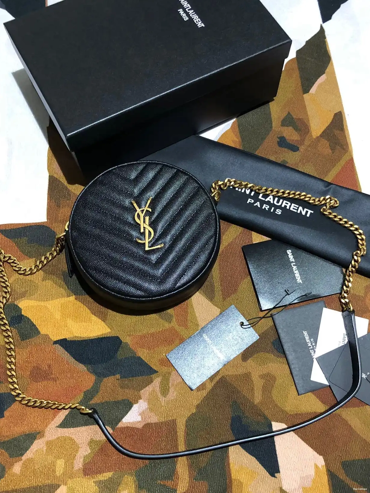 Repzbay REP CAMERA YSL ROUND VINYLE BAG 0210