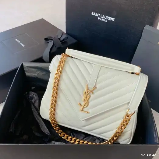 Rep ladies REP YSL bag-24*17*6.5cm leather shoulder Medium 0227