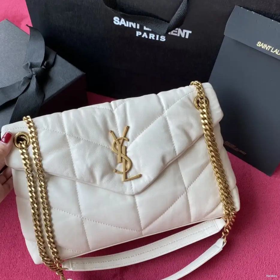 Repladies REP YSL PUFFER IN SMALL LAMBSKIN BAG QUILTED 0222