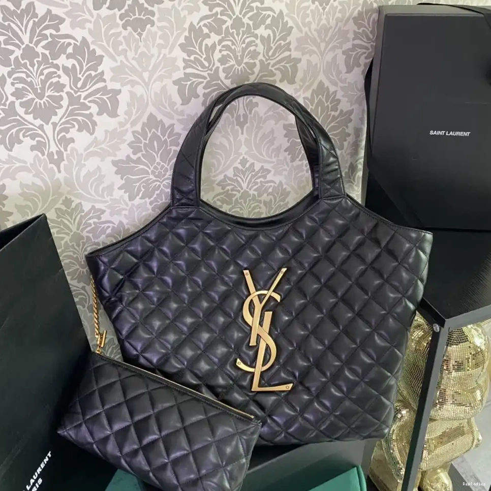 Repzbay REP 52*34*8CM SHOPPING ICARE SMALL YSL BAG - 0225