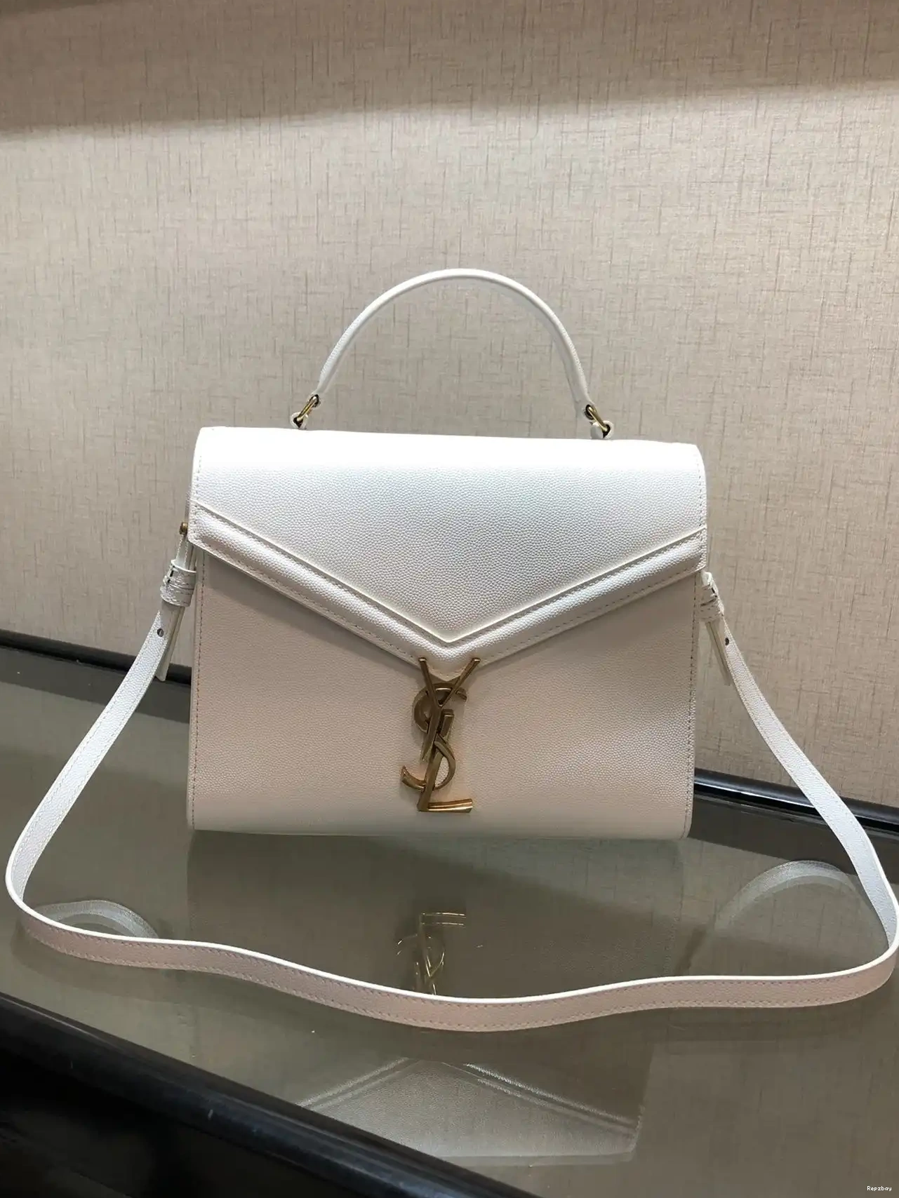 Rep ladies REP YSL TOP BAG MEDIUM HANDLE CASSANDRA 0220