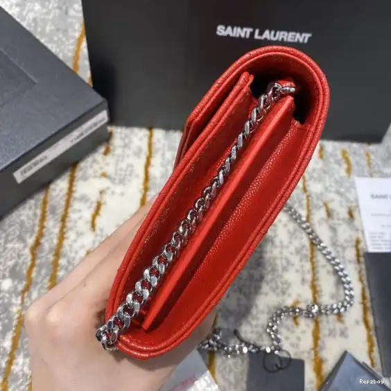 Rep ladies REP CHAIN YSL CASSANDRE MATELASSÉ WALLET 0219